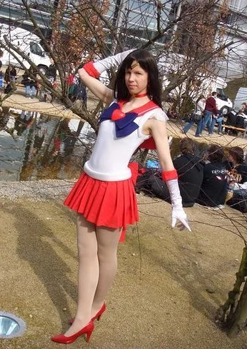 Cosplay-Cover: Sailor Mars - Alt