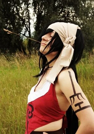 Cosplay-Cover: Kuukaku Shiba
