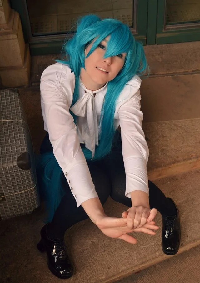 Cosplay-Cover: Vintage Miku Hatsune (fanart)