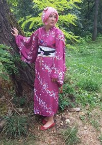 Cosplay-Cover: Sakura Haruno Kimono