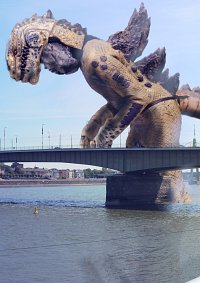 Cosplay-Cover: Godzilla (1998)