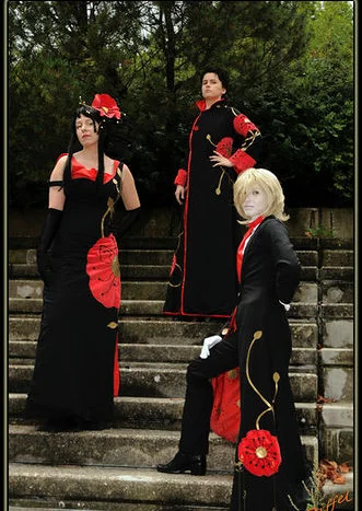 Cosplay-Cover: Kurogane - Mohn-Artwork