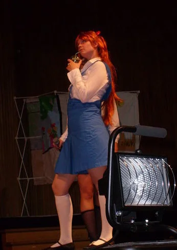 Cosplay-Cover: Asuka Langley Sôryû (Bühnenkostüm)