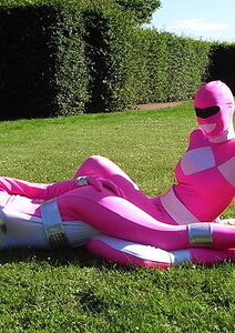 Cosplay-Cover: Pink Power Ranger