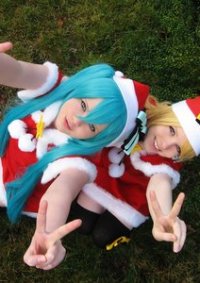 Cosplay-Cover: Kagamine Rin Christmas [Project Diva Arcade]