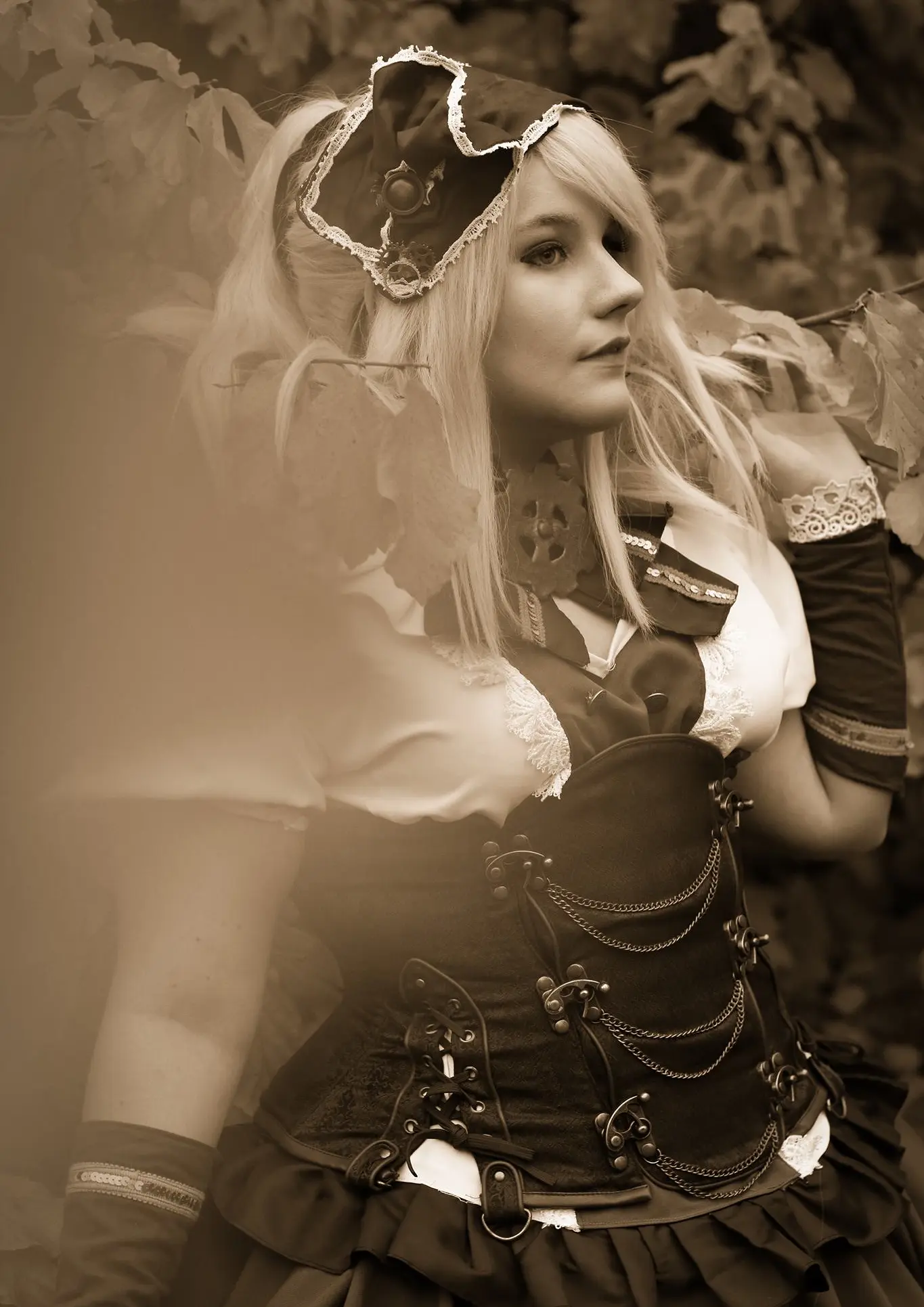 Cosplay-Cover: Steampunk Eli Ayase