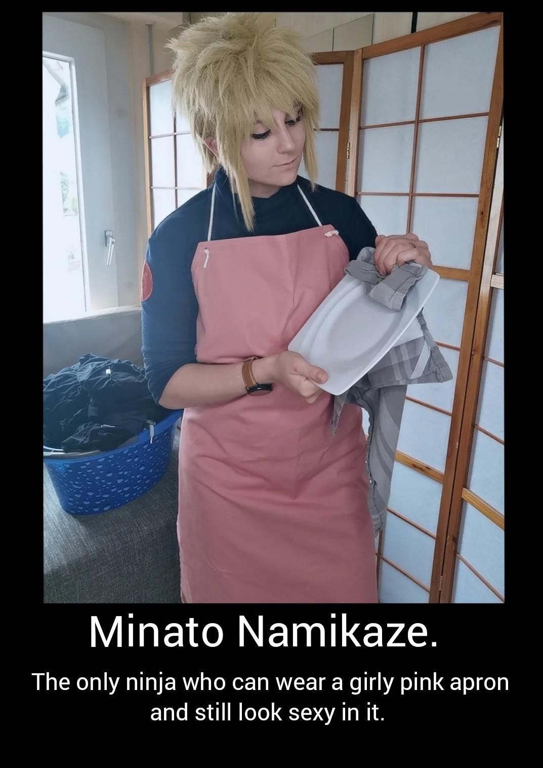 Cosplay-Cover: Minato Namikaze [Road to Ninja; Housewife]