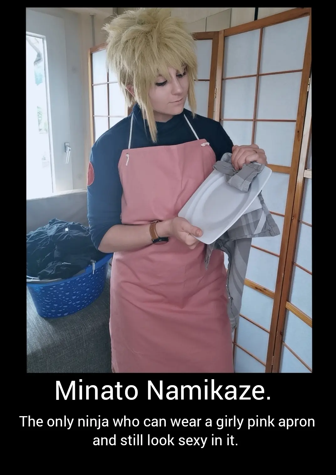 Cosplay-Cover: Minato Namikaze [Road to Ninja; Housewife]