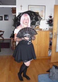 Cosplay-Cover: Sakura Gothic Lolita Style