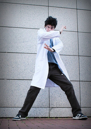 Cosplay-Cover: Okabe Rintaro