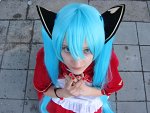 Cosplay-Cover: Hatsune Miku Bad End Night