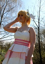 Cosplay-Cover: Rin Kagamine Magnet/weiß
