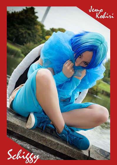 Cosplay-Cover: Schiggy "The Boss" Gijinka