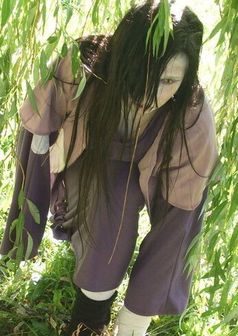 Cosplay-Cover: orochimaru im kimono