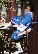 Cosplay-Cover: Saskue Uchiha (Blue Kimono/Artwork)