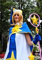 Cosplay-Cover: Sakura (Blue Star Battle Dress)