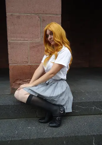 Cosplay-Cover: Matsumoto Rangiku ~~*Schuluniform*~~