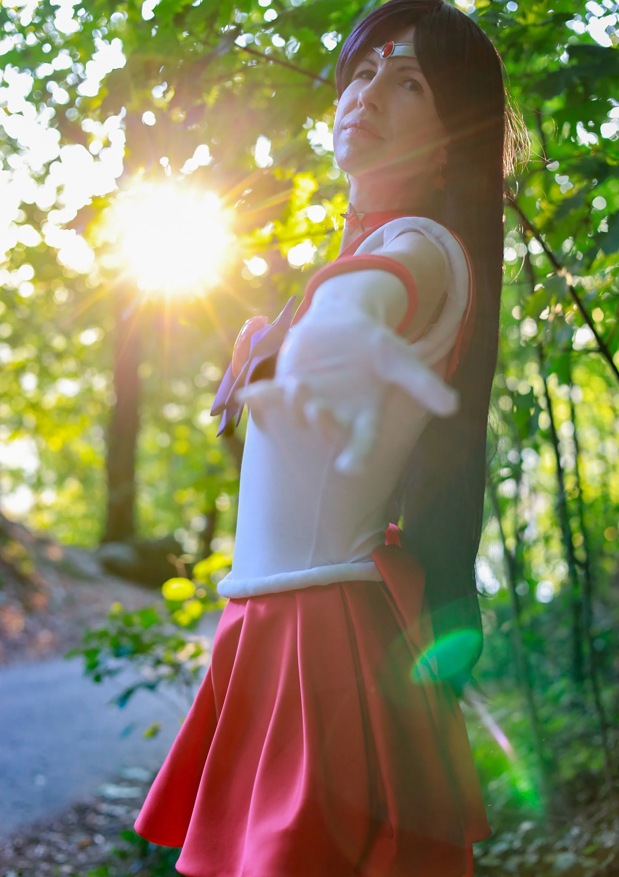 Cosplay-Cover: Super Sailor Mars ~ Crystal