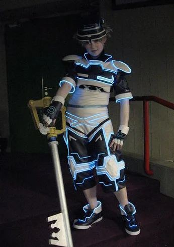 Cosplay-Cover: Sora (Tron-Version)