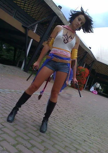 Cosplay-Cover: Yuna FFX-2 [Gunner]