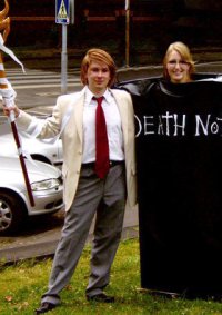 Cosplay-Cover: Death Note's Death Note ("Buch-chan" XD)