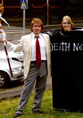 Cosplay-Cover: Death Note's Death Note ("Buch-chan" XD)