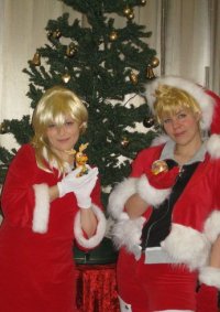 Cosplay-Cover: Naminé (Weihnachtsversion)