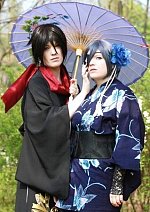 Cosplay-Cover: Ciel Phantomhive (Blue Butterfly Kimono)