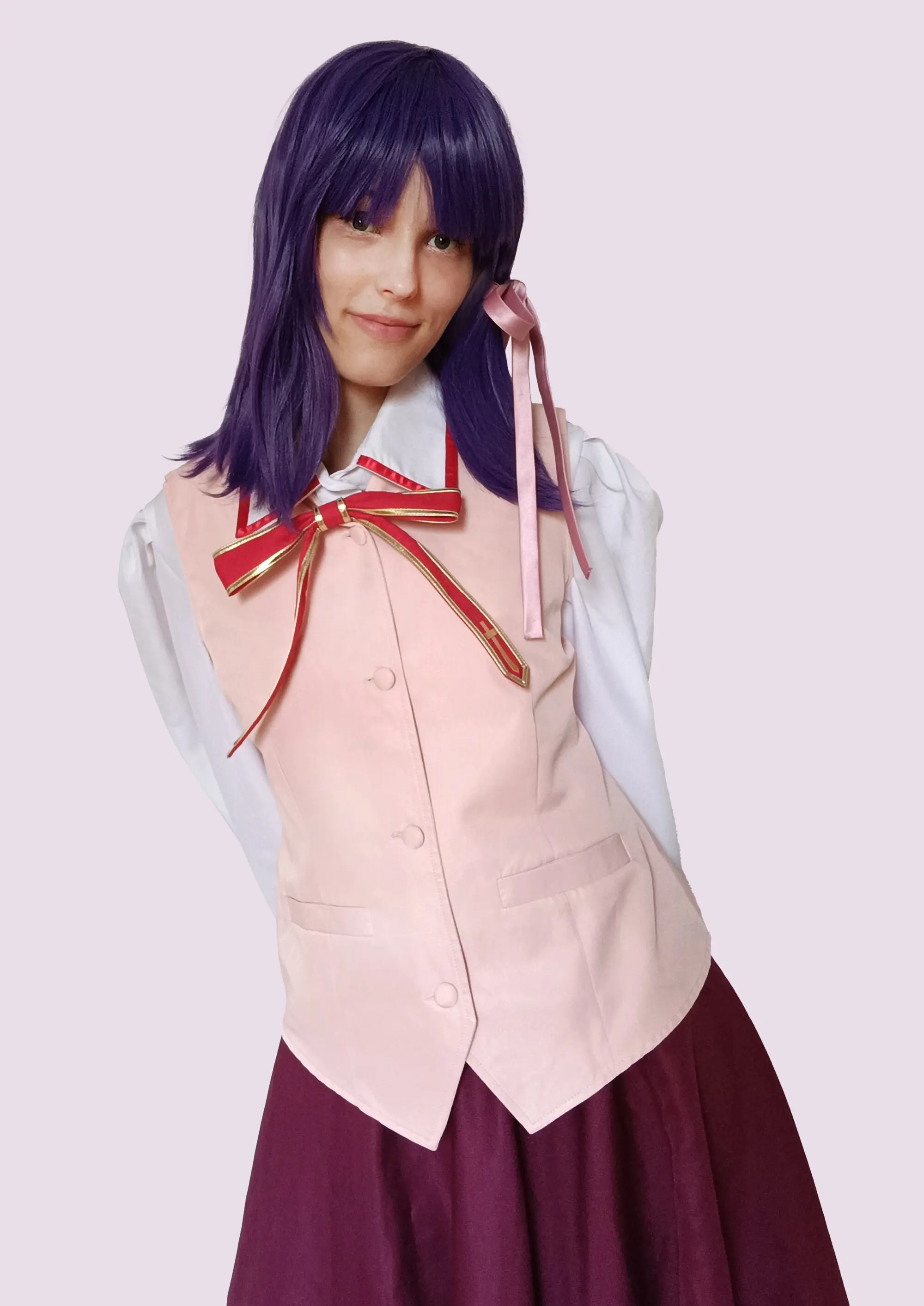 Cosplay-Cover: Sakura Matou (Schuluniform)