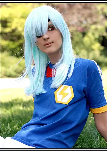 Cosplay-Cover: Sakuma Jirou (Inazuma Japan Trikot)