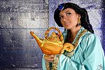 Cosplay-Cover: Jasmine (Disney winter park outfit)
