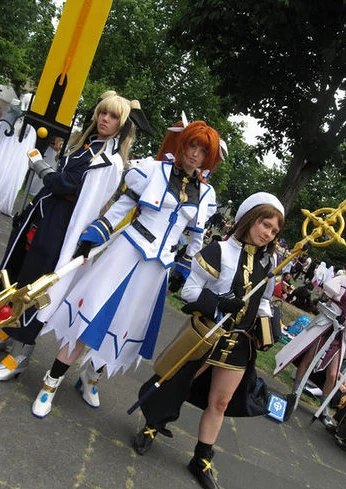 Cosplay-Cover: Nanoha Takamachi (StrikerS)