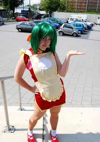 Cosplay-Cover: Ranka Lee (Nyan Nyan Uniform)
