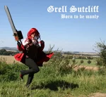 Cosplay-Cover: Grell mit der Kettensäge