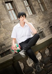 Cosplay-Cover: Tobio Kageyama ( Sommeruniform )