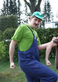 Cosplay-Cover: Luigi