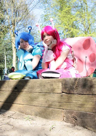 Cosplay-Cover: Teleschnecke  Gijinka - blue-
