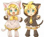 Cosplay-Cover: Kagamine Rin - Halloween Neko-Version