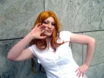 Cosplay-Cover: Matsumoto Rangiku (Schuluniform)
