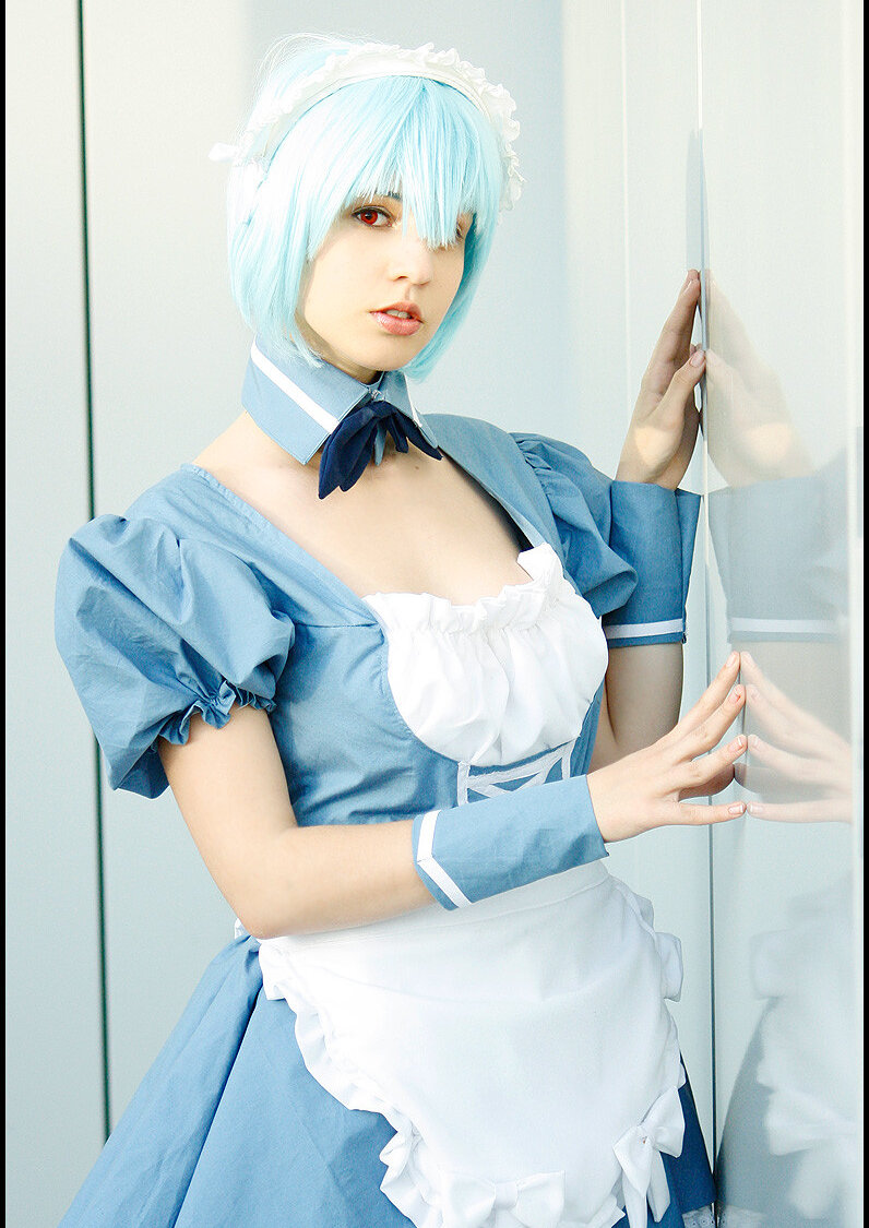 Cosplay-Cover: Ayanami Rei [Maid]