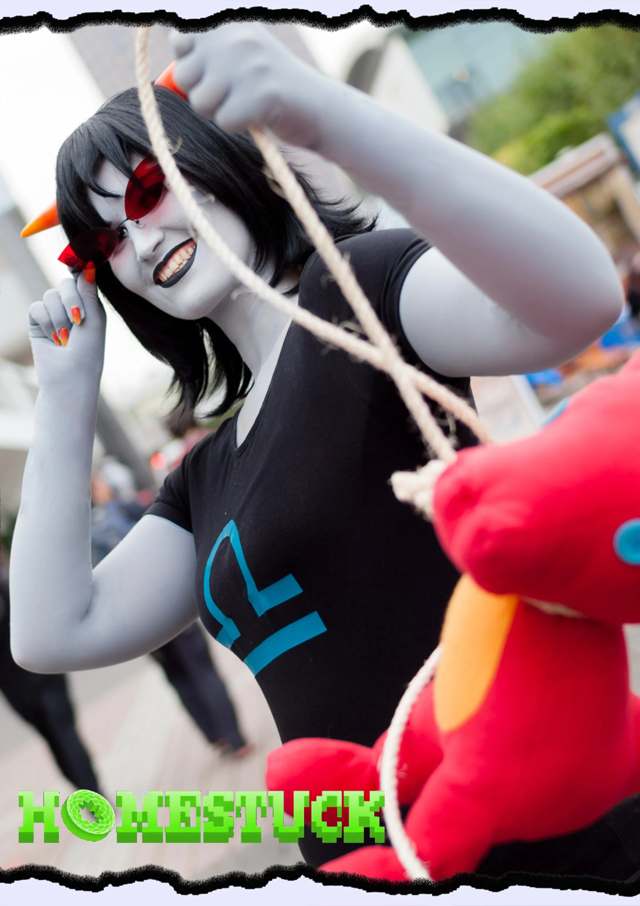 Cosplay-Cover: Terezi Pyrope