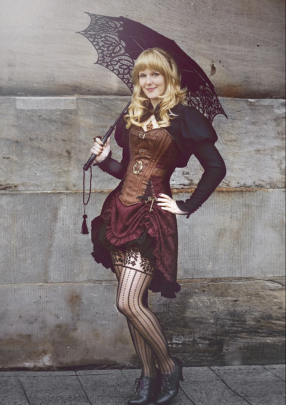 Cosplay-Cover: Steampunk Lolita