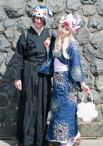 Cosplay-Cover: Biyomon/Digimon [Feuerwerk-Yukata]