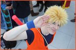 Cosplay-Cover: Uzumaki Naruto  (Son Goku Outfit)