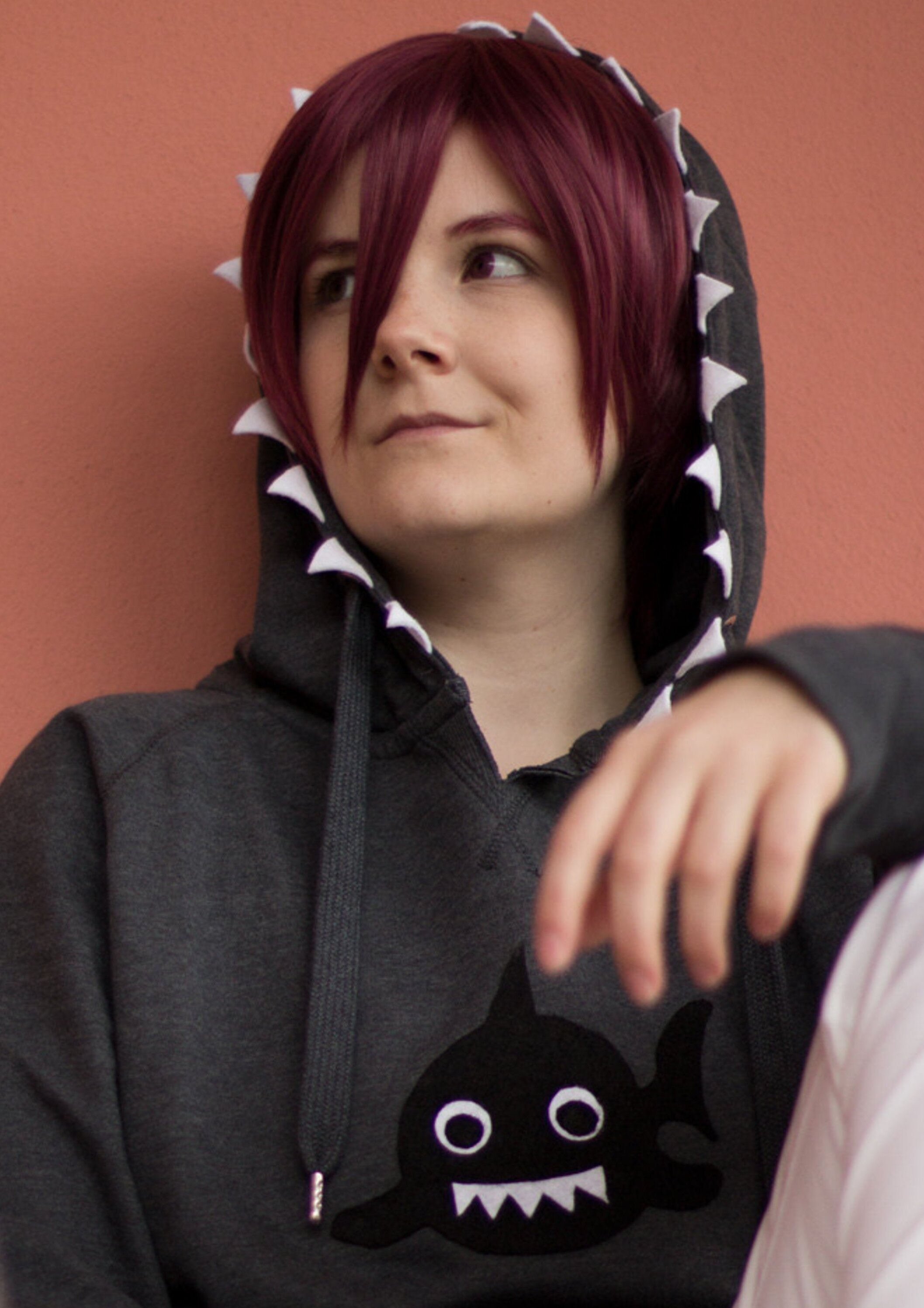 Cosplay-Cover: Rin Matsuoka [Shark Hoodie]