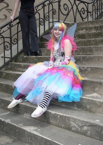 Cosplay-Cover: Delirium (Neil Gaiman's Sandman)