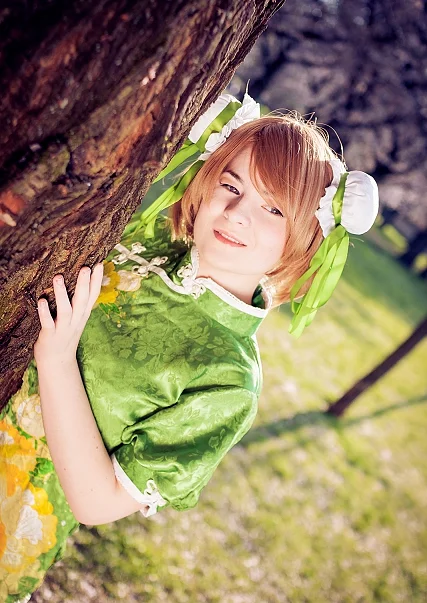 Cosplay-Cover: Hanayo Koizumi / Cheongsam Unidolized