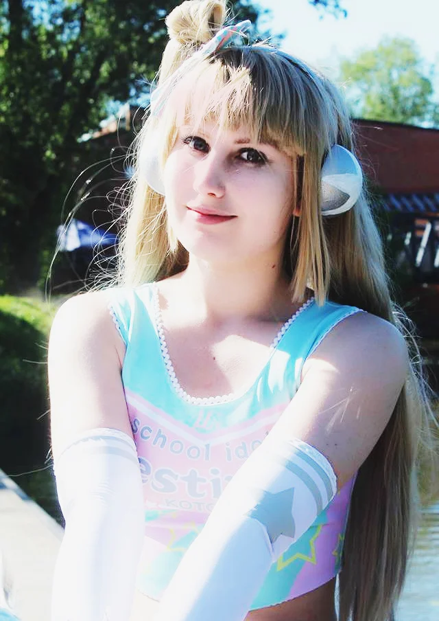 Cosplay-Cover: Kotori Minami (Cheerleader Version)