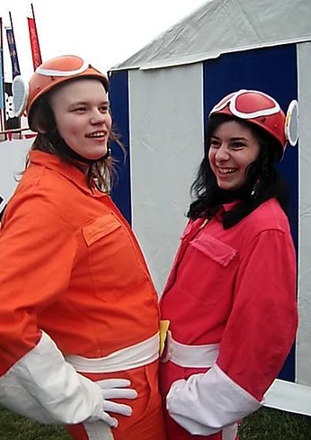 Cosplay-Cover: Orenji Ranger