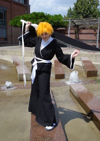 Cosplay-Cover: Ichigo Kurosaki + Zangetsu